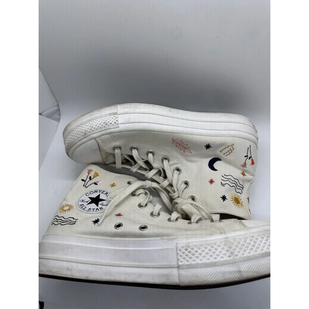 Converse Chuck Taylor Lift Platform It's Okay To Wander Hi 8.5
